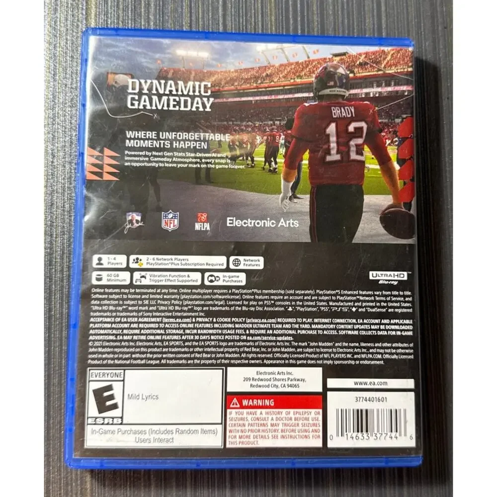 Madden NFL 22 Video Game for PlayStation 5